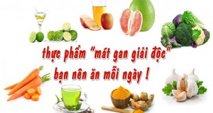 Muốn Gan khỏe mạnh hãy ăn những loại thực phẩm này