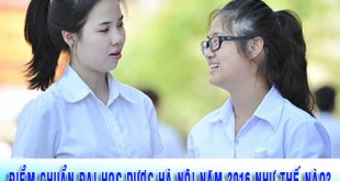 Điểm chuẩn đại học Dược Hà Nội năm 2016 như thế nào