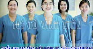 Tuyển sinh Cao đẳng điều Dưỡng hệ chính quy năm 2016