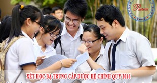 Xét học bạ Trung cấp Dược Hà Nội 2016